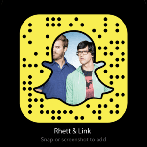 rhett-and-link-snapchat-code