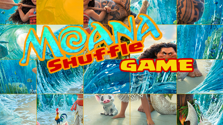 Moana Shuffle Game