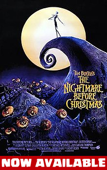 Tim Burtons the nightmare before christmas dvd