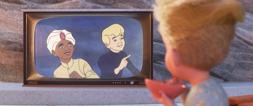 johnny quest was in the movie incredibles 2 as an easter egg