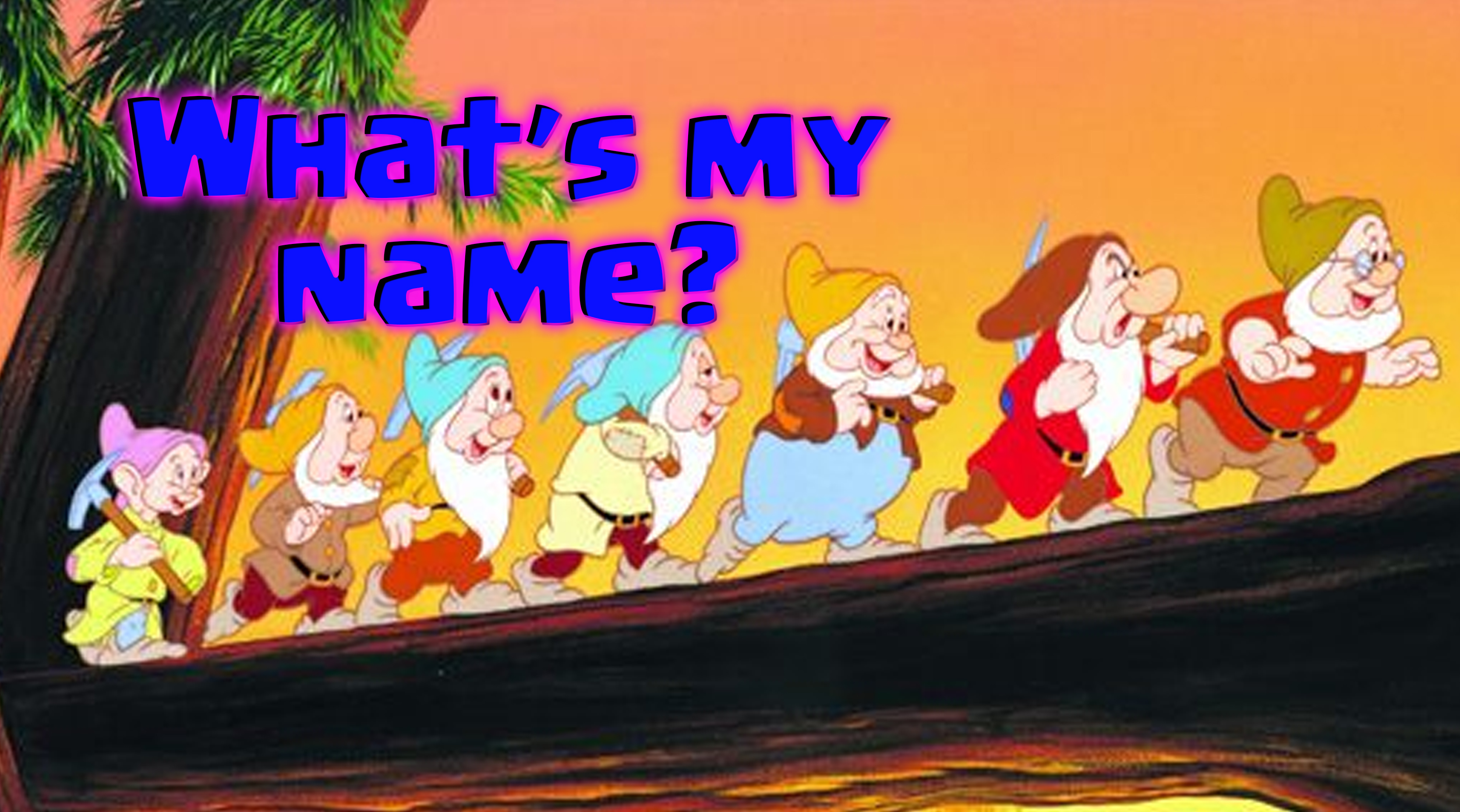 Names of all the seven dwarfs