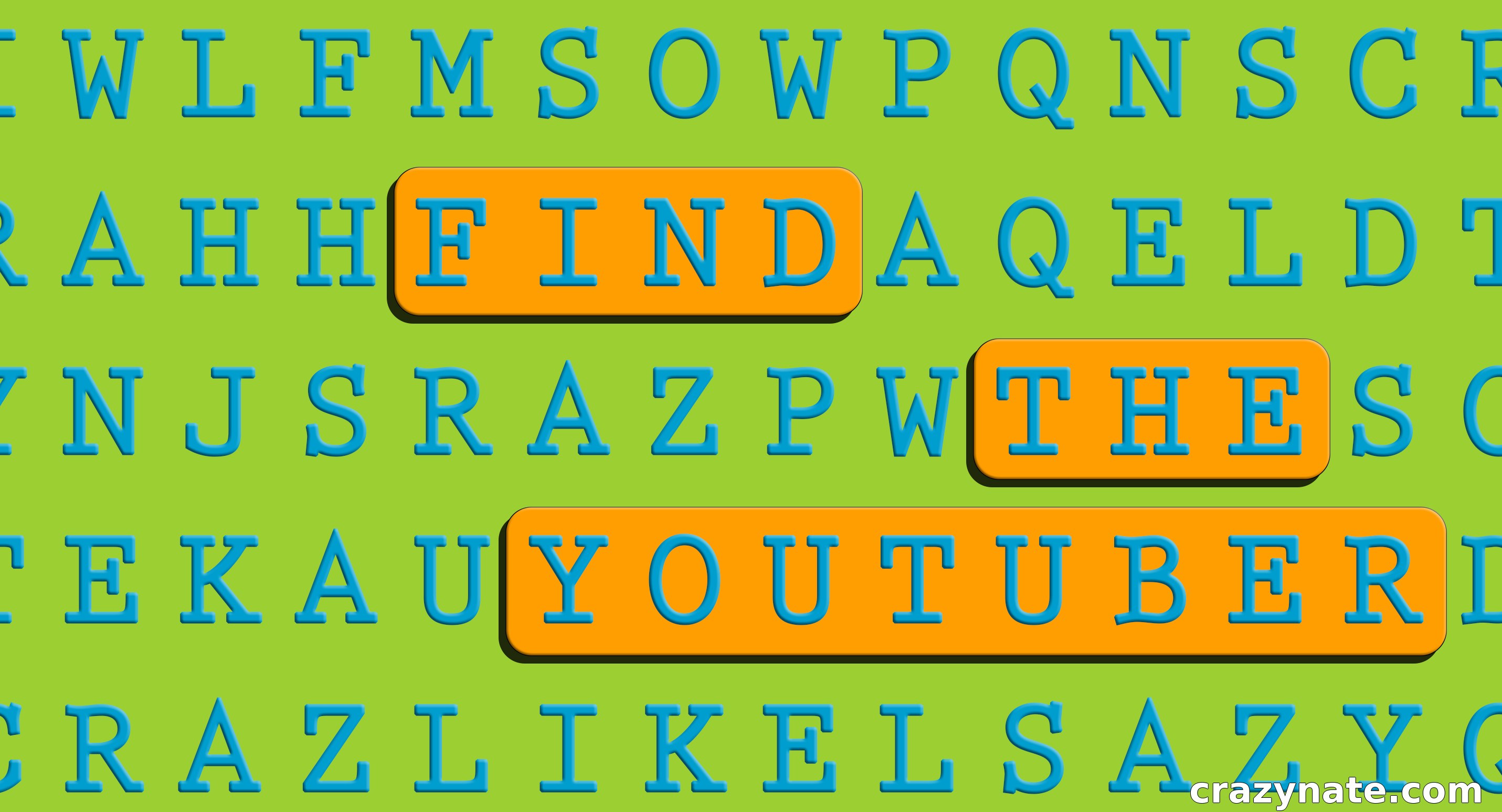 Can you Find the YouTuber?