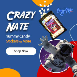 Try Crazy Nate's Space Popcorn Toay!