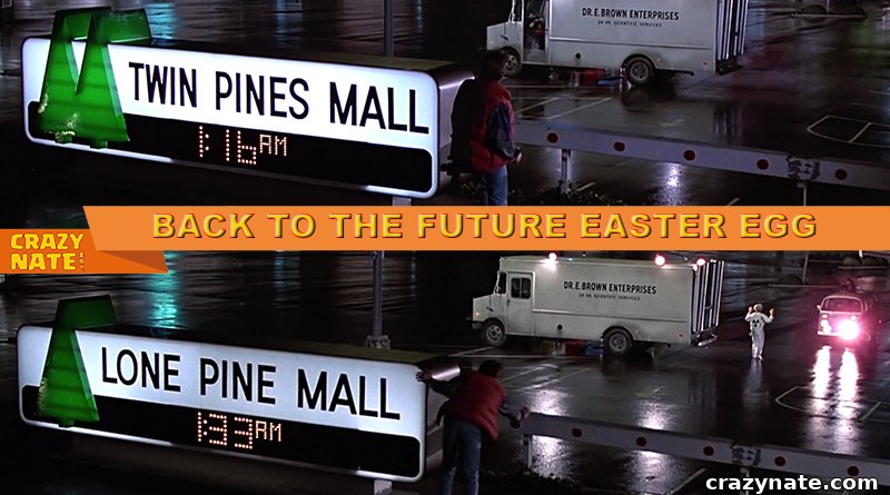 back to the future easter eggs