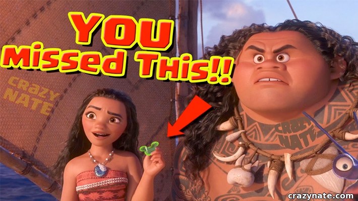 Disney’s Moana Hidden Easter Eggs