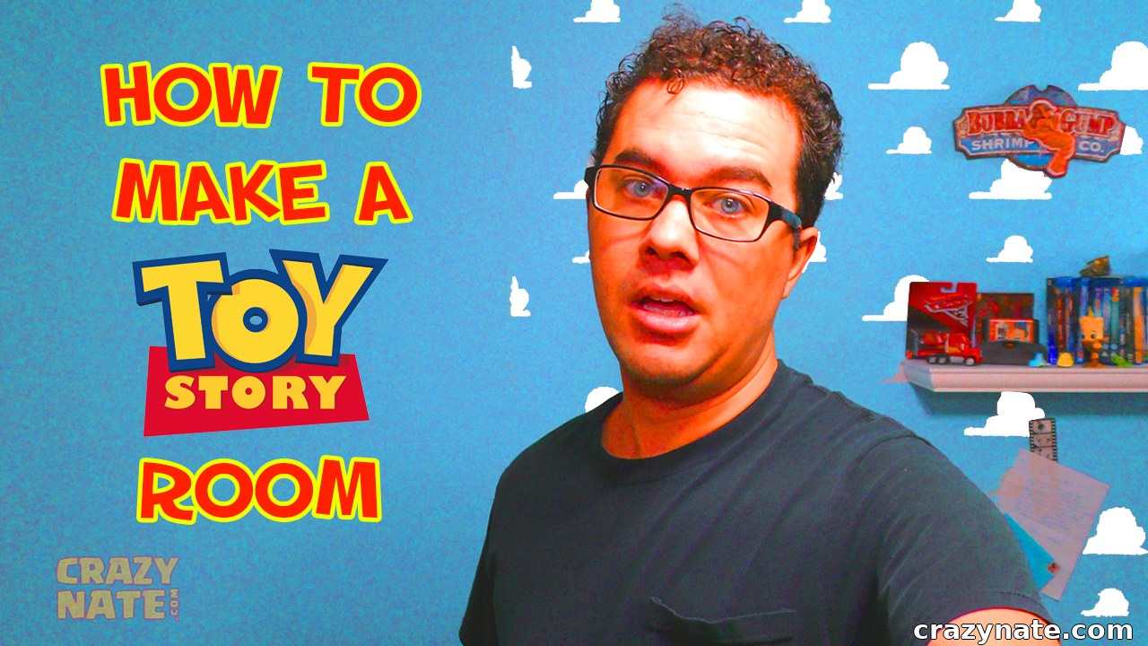 Learn How To Make a Toy Story Room