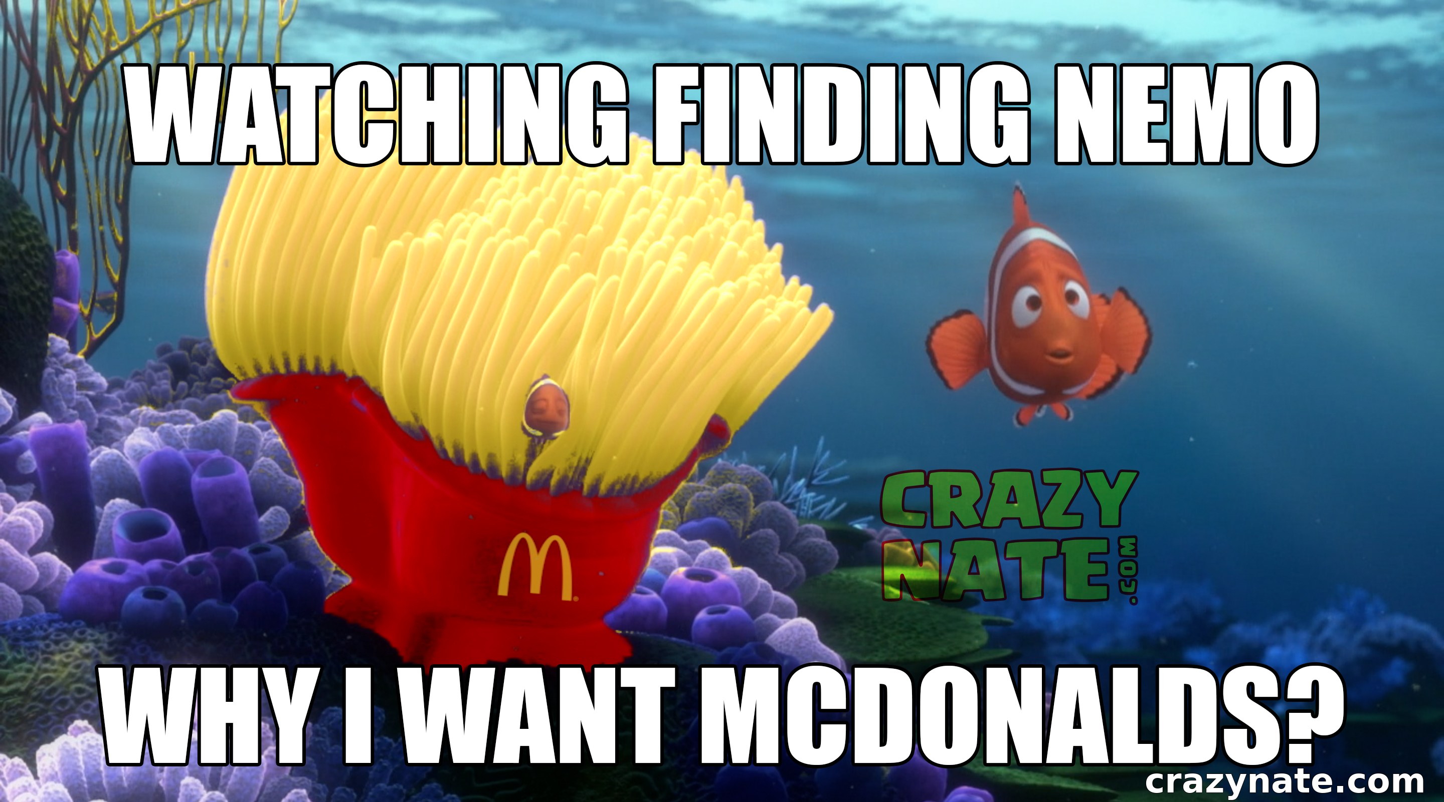 All I can think about is Mcdonalds
